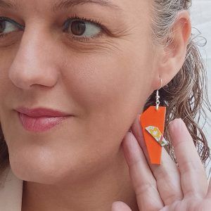 ASIMÉTRICO COLOR NARANJA